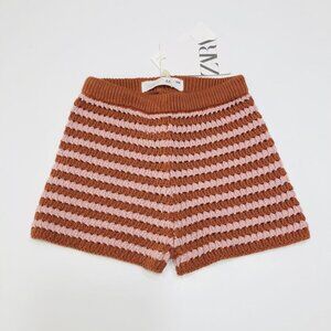 NWT • ZARA Cotton Knit Shorts {3/4}